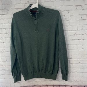 TOMMY HILFIGER Classic Quarter-Zip Sweater